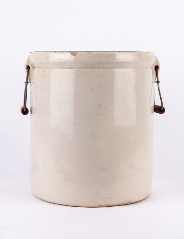 VINTAGE STONEWARE CROCK - 3