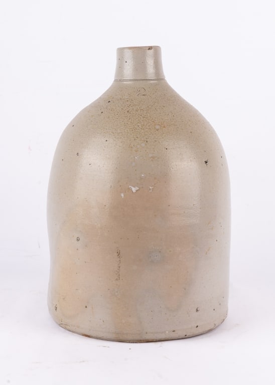 VINTAGE STONEWARE MILK JUG - 2
