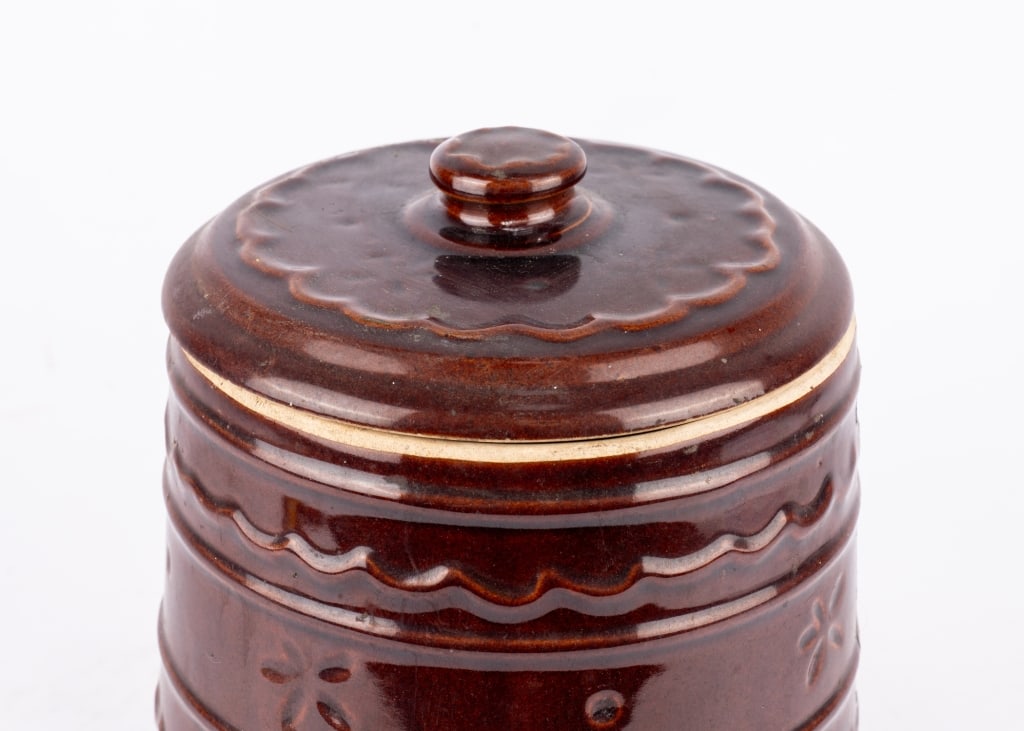 MARCREST STONEWARE COOKIE JAR - 3