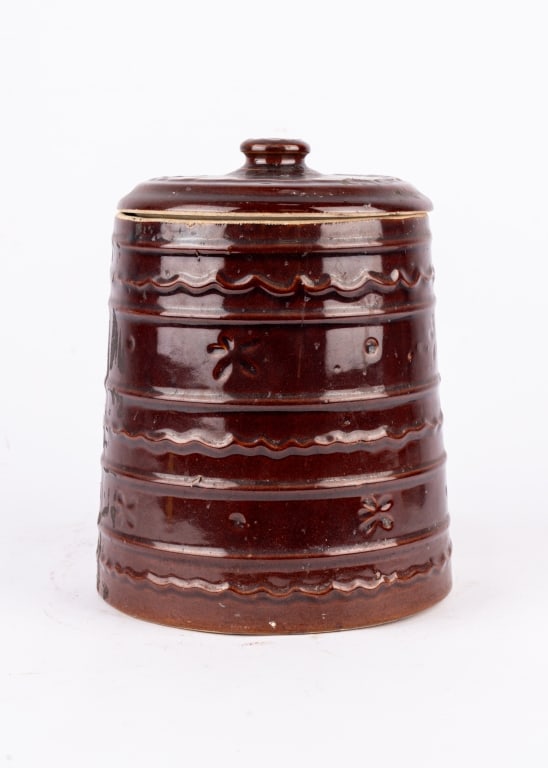 MARCREST STONEWARE COOKIE JAR - 4