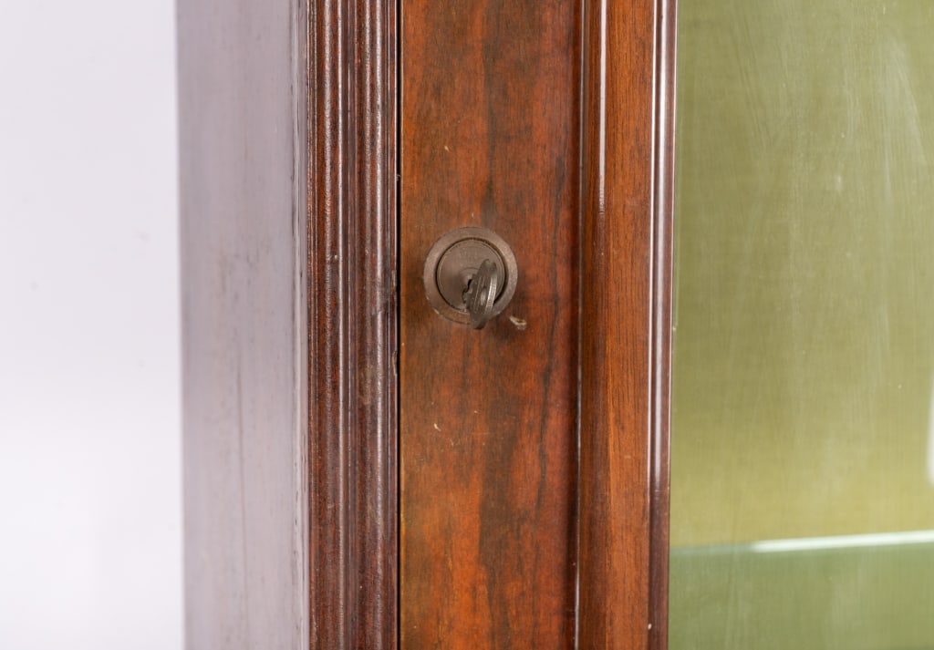 MID-20TH CENTURY TALL VITRINE CABINET - 3
