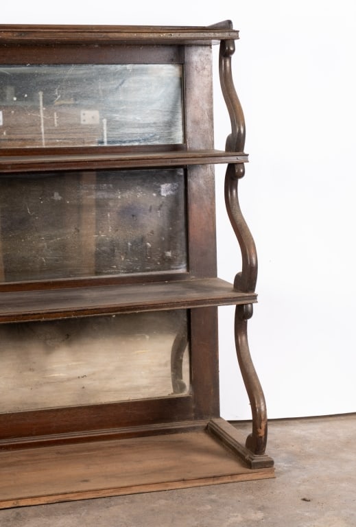 MIRRORED WALL SHELF - 2
