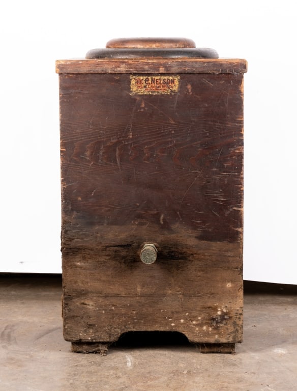 THE C. NELSON ICEBOX/REFRIGERATOR - 2