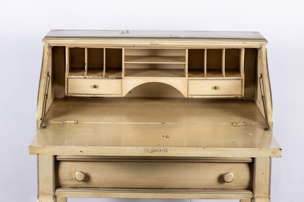 MODERN FRENCH PROVINCIAL STYLE SECRETARY DESK - 8