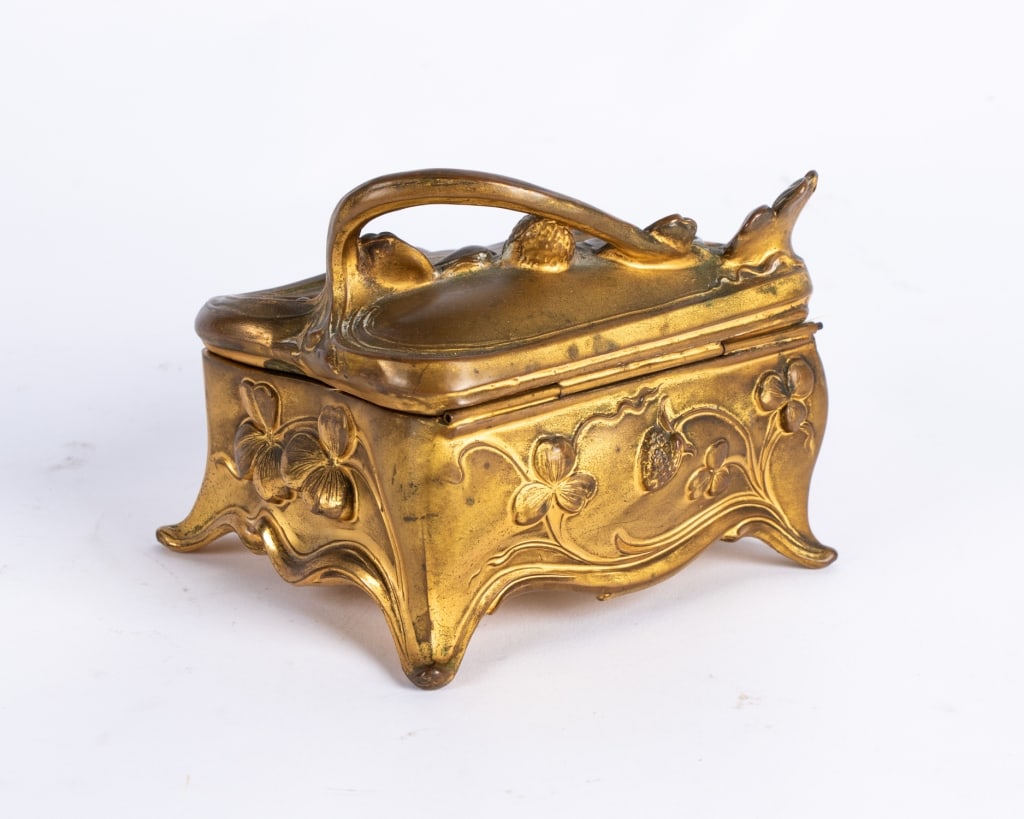 J. B. JENNINGS BROTHERS ART NOUVEAU JEWELRY BOX - 4