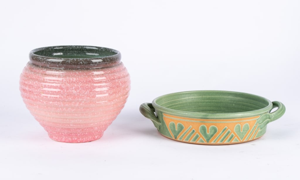 5PC MID-CENTURY POTTERY COLLECTION - 4