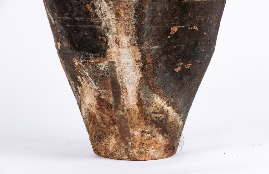 VINTAGE TURKISH TERRACOTTA AMPHORA VASE - 3