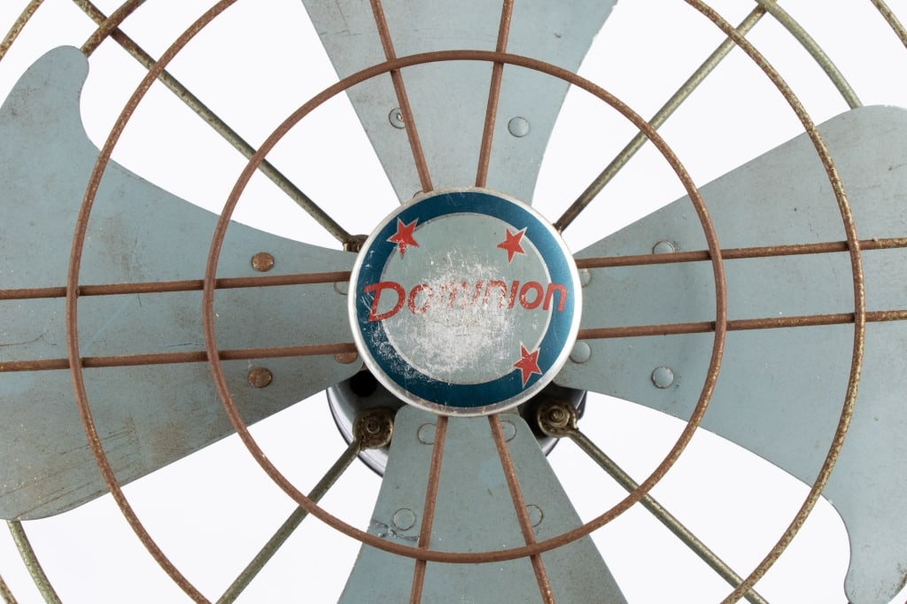 VINTAGE DOMINION INDUSTRIAL FAN - 3