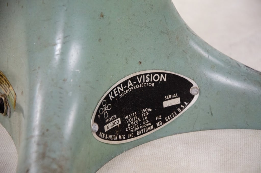 KEN-A-VISION MICROPROJECTOR - 5