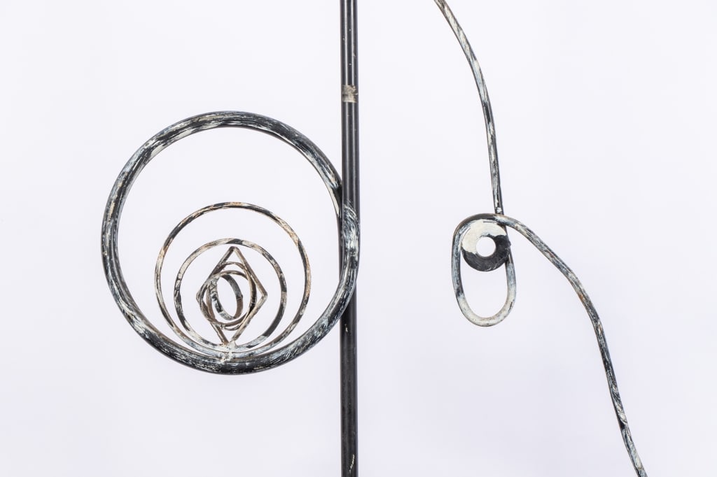 HADDAD ABSTRACT FIGURAL FLOOR LAMP - 5