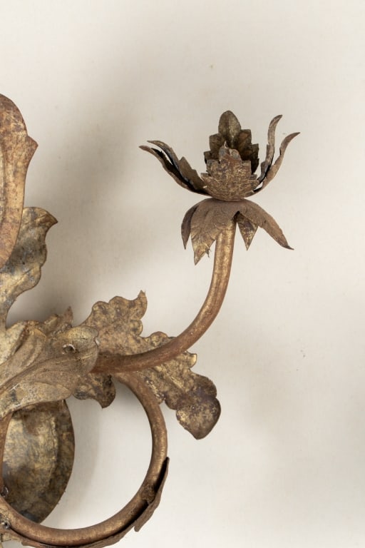 PAIR OF 20TH CENTURY ITALIAN WALL SCONCES - 5