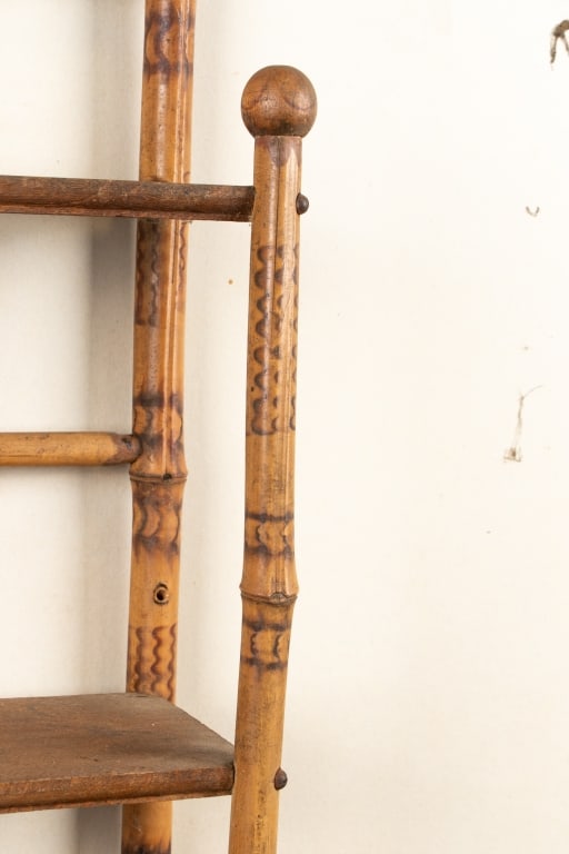 FAUX BAMBOO WALL SHELF - 4