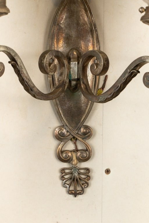 ART DECO STYLE TORCH WALL SCONCE - 4