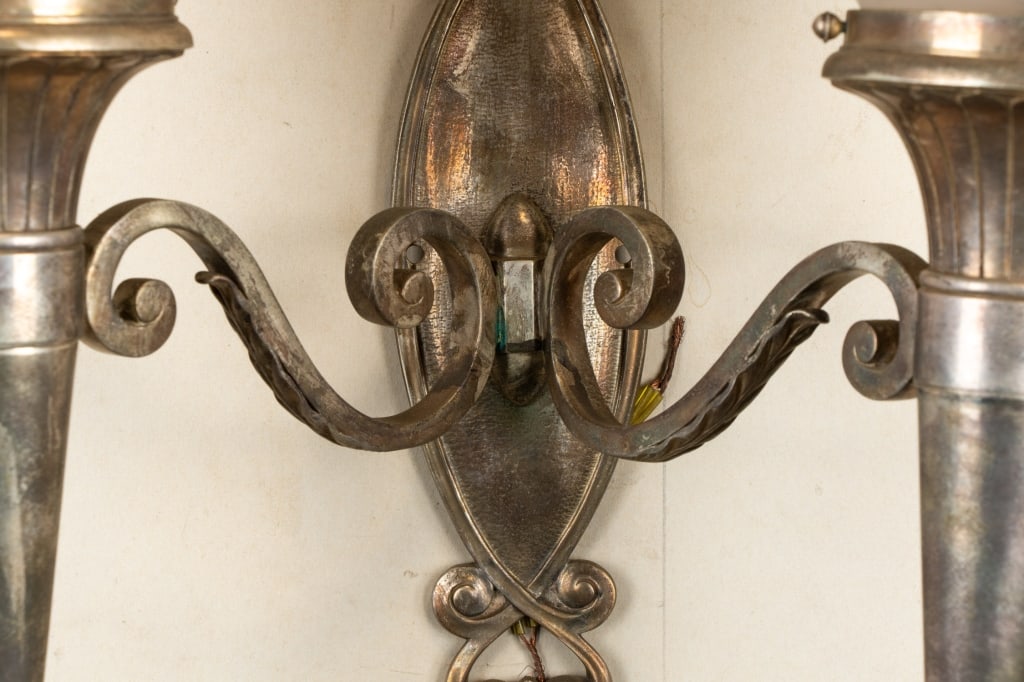 ART DECO STYLE TORCH WALL SCONCE - 5