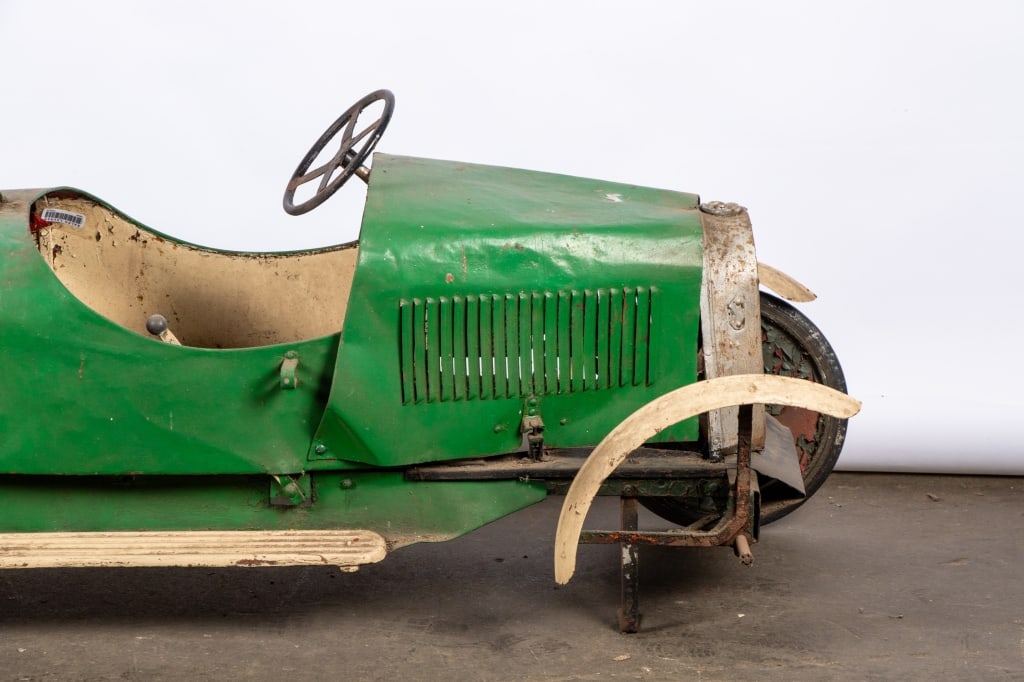 VINTAGE BUGATTI STYLE CHILD’S PEDAL CAR - 3