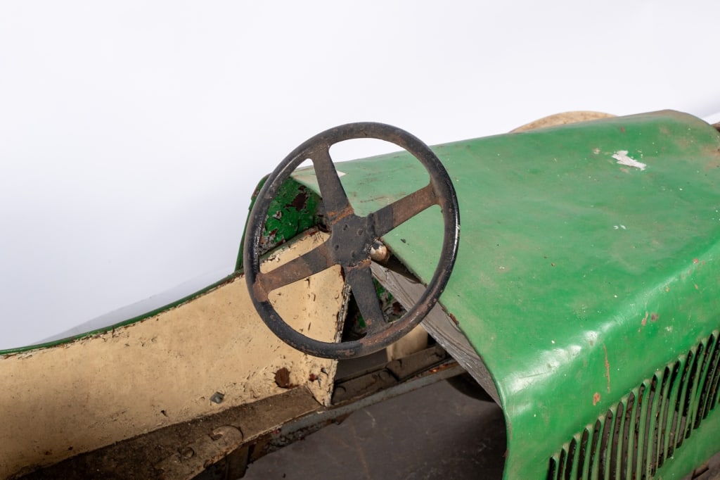 VINTAGE BUGATTI STYLE CHILD’S PEDAL CAR - 5