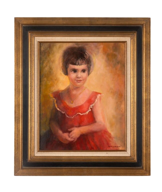 MARIAN D. RAGSDALE, PORTRAIT OF A GIRL (1 of 6)