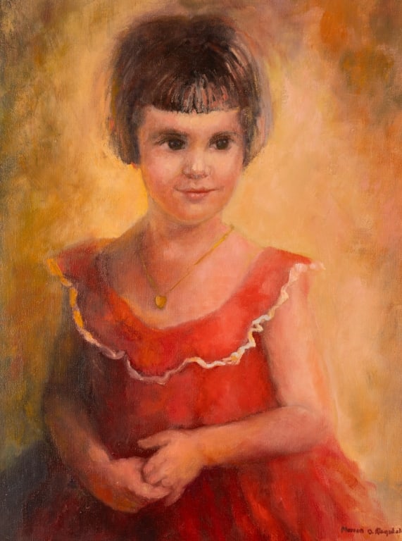 MARIAN D. RAGSDALE, PORTRAIT OF A GIRL - 4