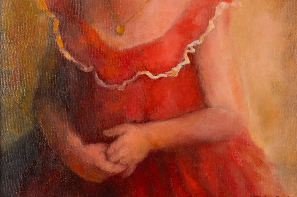 MARIAN D. RAGSDALE, PORTRAIT OF A GIRL - 6