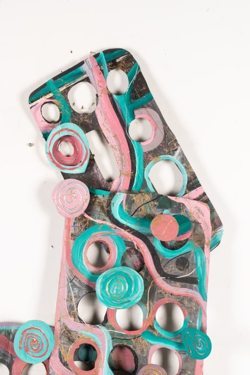 ABSTRACT METAL SCULPTURE - 2