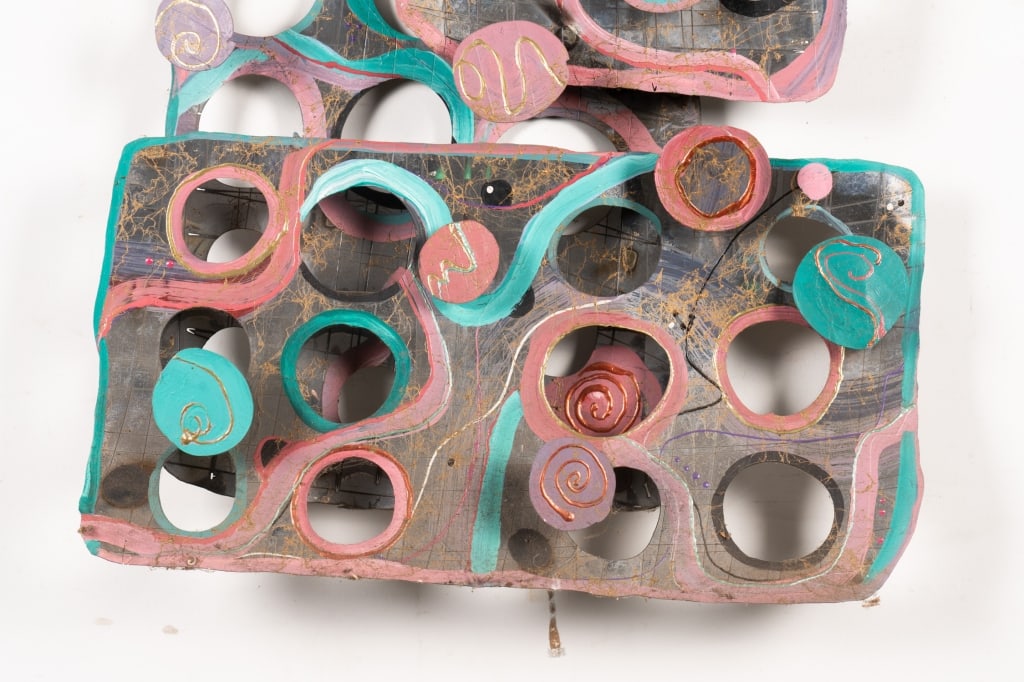 ABSTRACT METAL SCULPTURE - 4