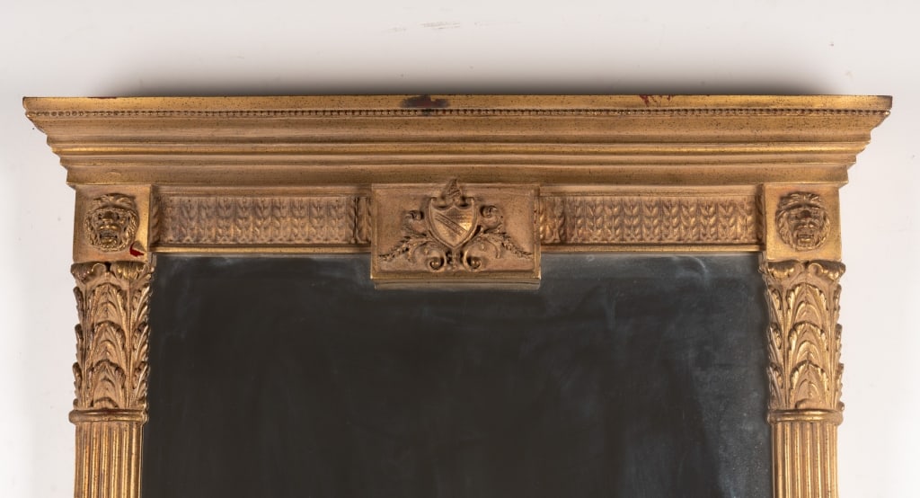 CONTEMPORARY REGENCY STYLE WALL MIRROR - 2