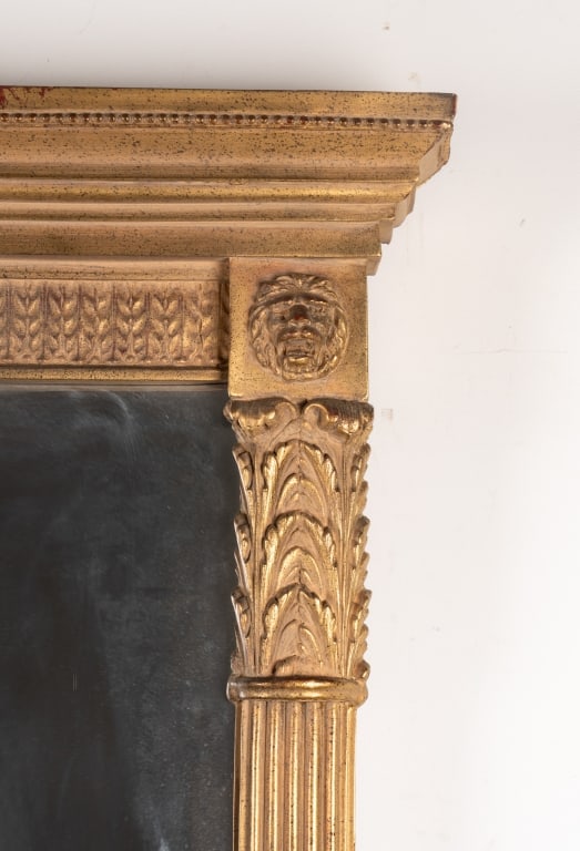 CONTEMPORARY REGENCY STYLE WALL MIRROR - 4