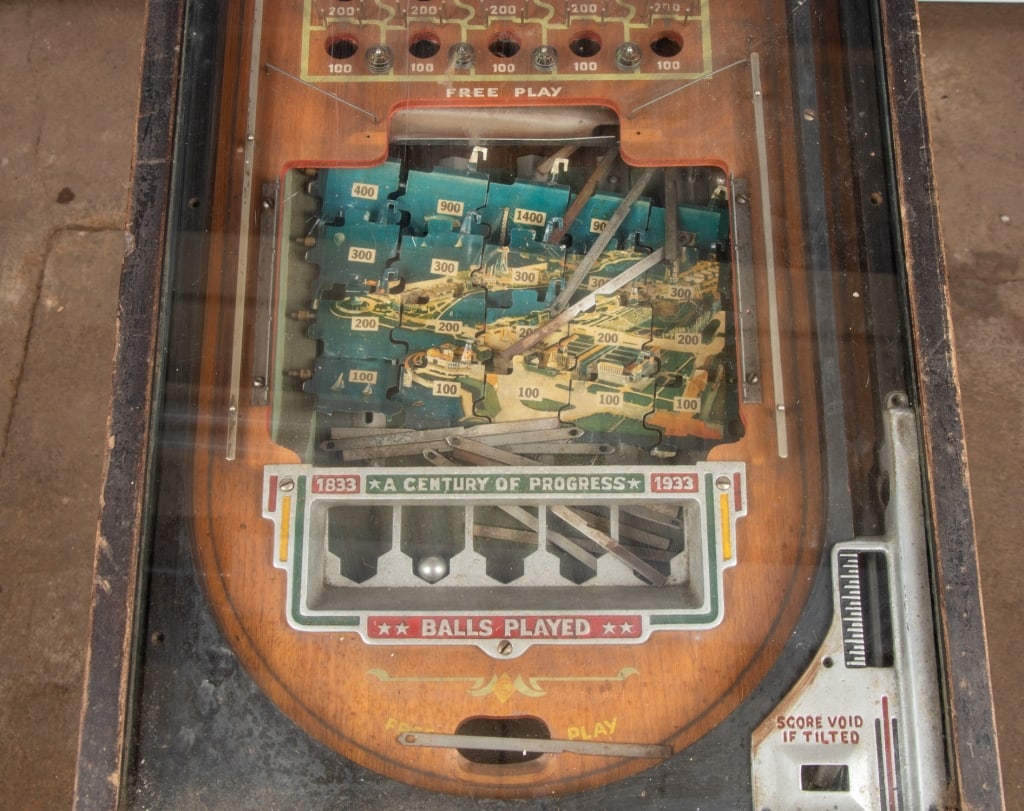 1933 JIGSAW PINBALL MACHINE - 6