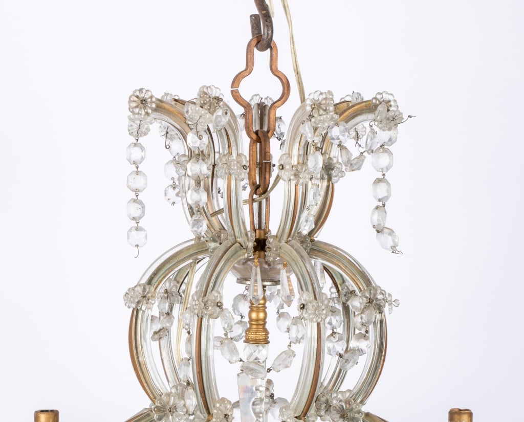 LARGE VENETIAN STYLE CHANDELIER - 3