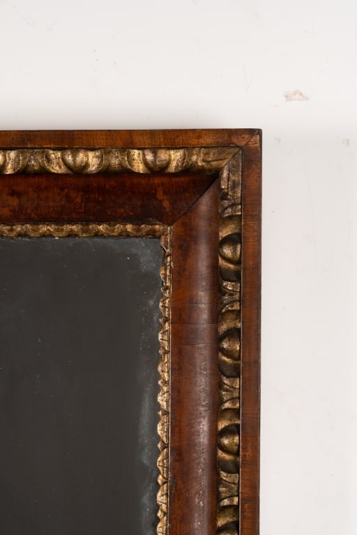 RECTANGULAR GILDED WALL MIRROR - 2