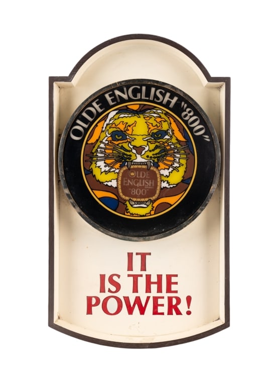 OLDE ENGLISH 800 SIGN (1 of 4)