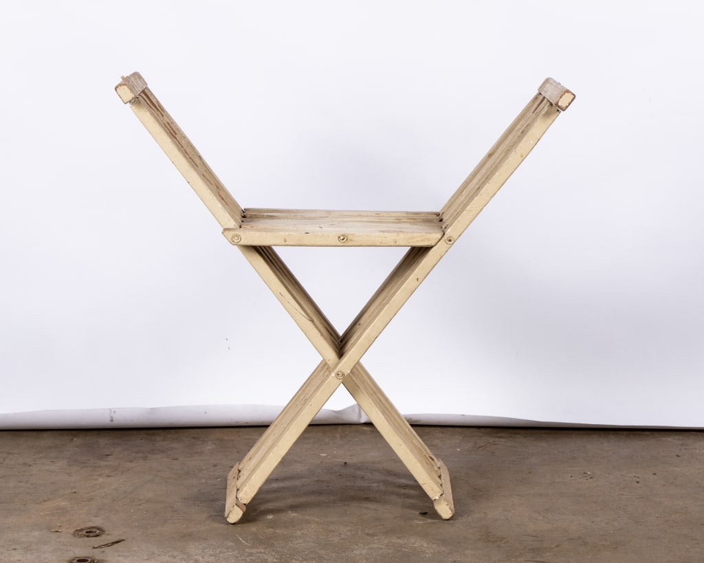 20TH CENTURY RUSTIC SAVONAROLA CHAIR - 2