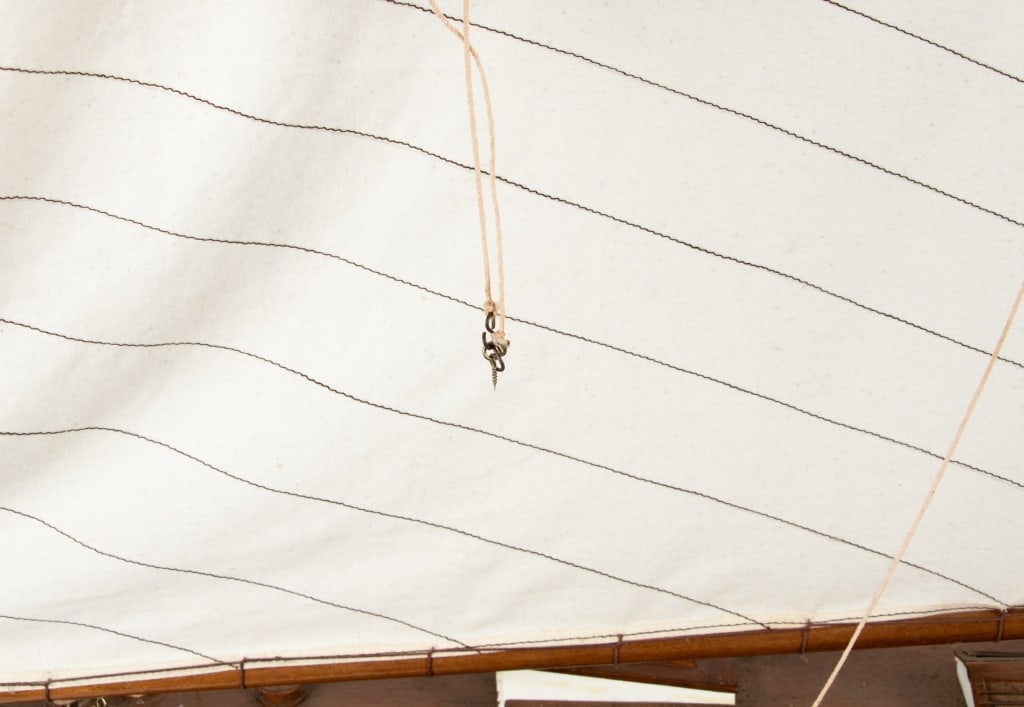 VINTAGE SAILBOAT MODEL - 7