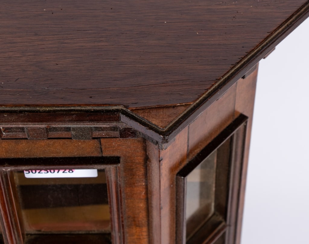 SALESMAN SAMPLE BREAKFRONT CABINET - 8