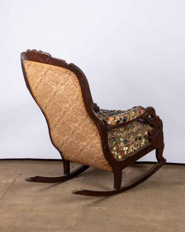 MARY PROCTOR 'GOD IS LOVE' ROCKING CHAIR - 9