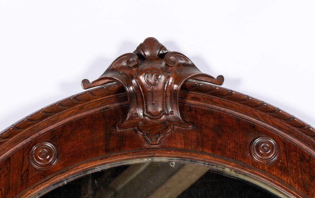 VICTORIAN MAHOGANY MARBLE TOP DRESSER - 6