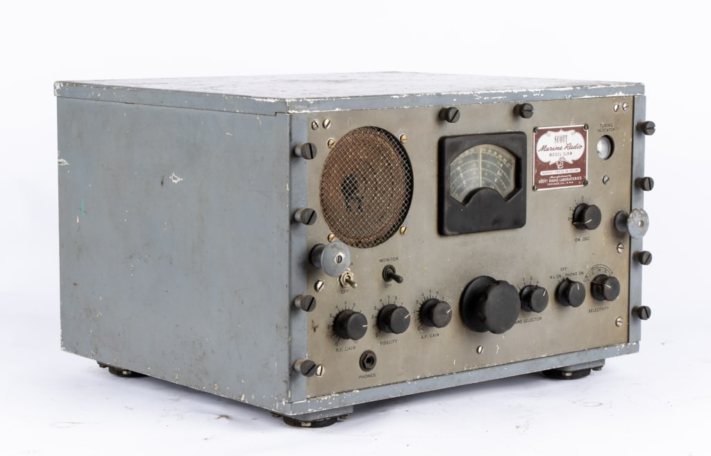 SCOTT MARINE RADIO MODEL SLRM - 4