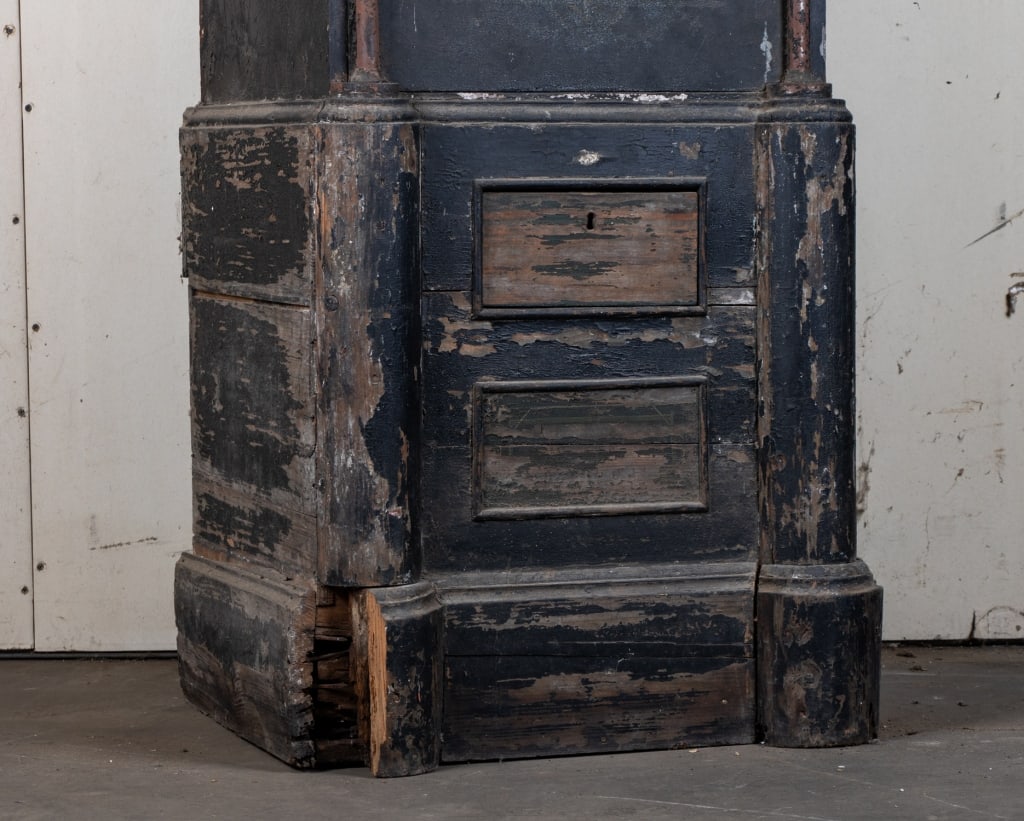 19TH CENTURY IRON FOUR DIAL JEWELER SAFE - 3