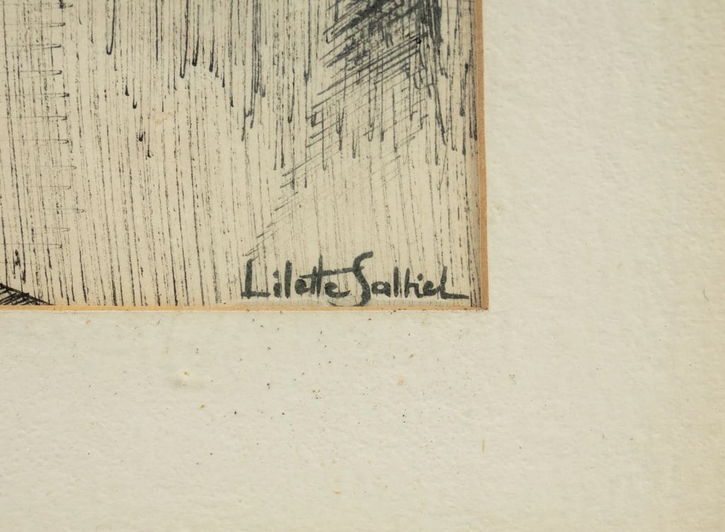 LILETTE SALTIEL SILK SCREEN PRINT - 3