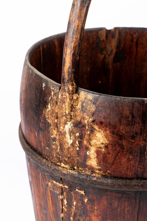 TWO ANTIQUE CHINESE WATER BUCKETS - 6