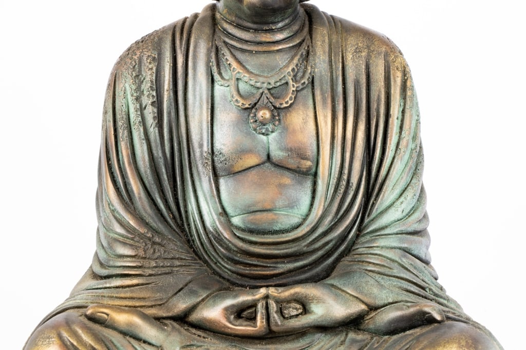 MODERN SEATED BUDDHA TABLE LAMP - 4