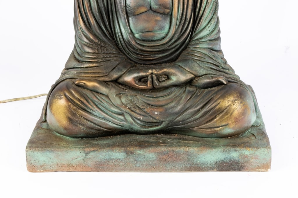 MODERN SEATED BUDDHA TABLE LAMP - 5