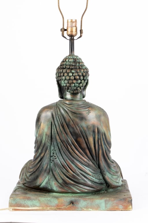 MODERN SEATED BUDDHA TABLE LAMP - 7