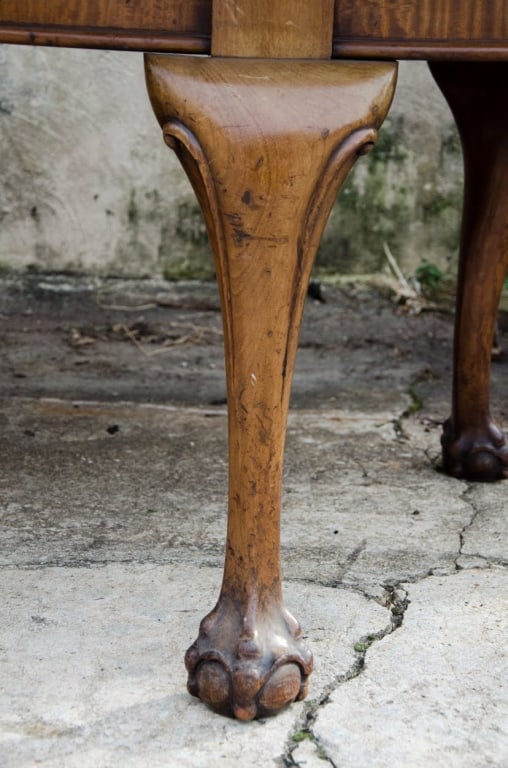 19TH C. ROBSON & SONS CHIPPENDALE STYLE LIBRARY TABLE - 7