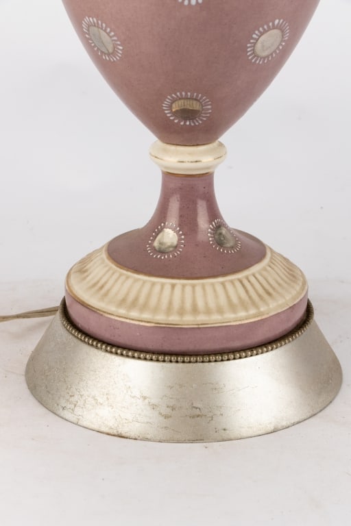 MID-CENTURY MODERN VASE TABLE LAMP - 6