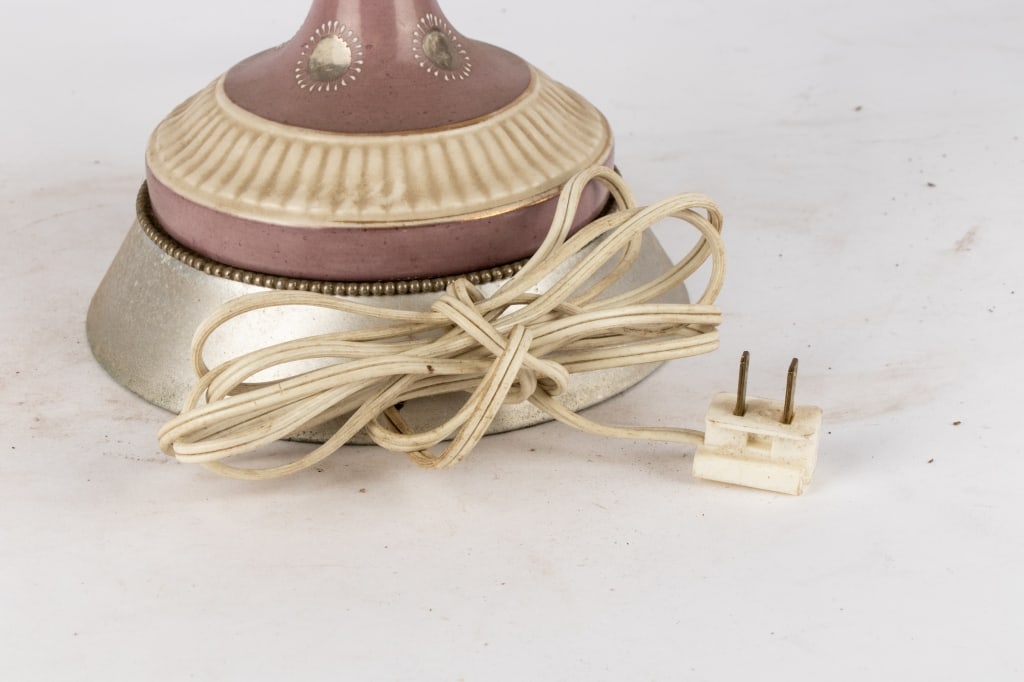 MID-CENTURY MODERN VASE TABLE LAMP - 8