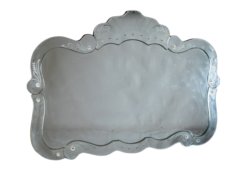 LARGE VENETIAN STYLE MIRROR (1 of 6)