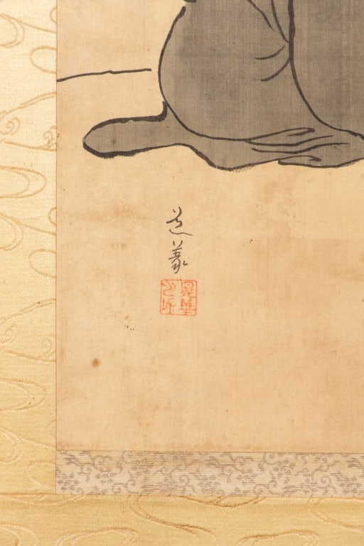 PANTHEON OF CHINESE GODS, WATERCOLOR ON SILK - 7