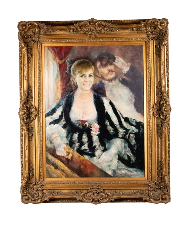 ROY ALLISON, PORTRAIT OF A LADY, O/C (1 of 9)
