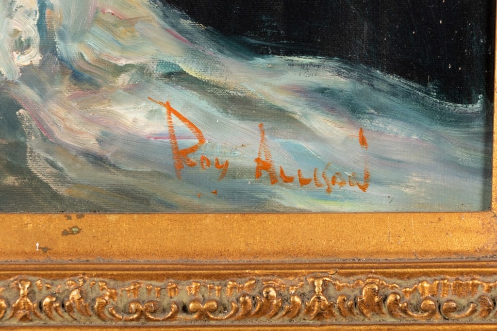 ROY ALLISON, PORTRAIT OF A LADY, O/C - 9